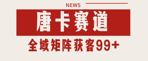 唐卡赛道私域引流获客 自热矩阵SOP日引流99+精准客资【揭秘】-创富院