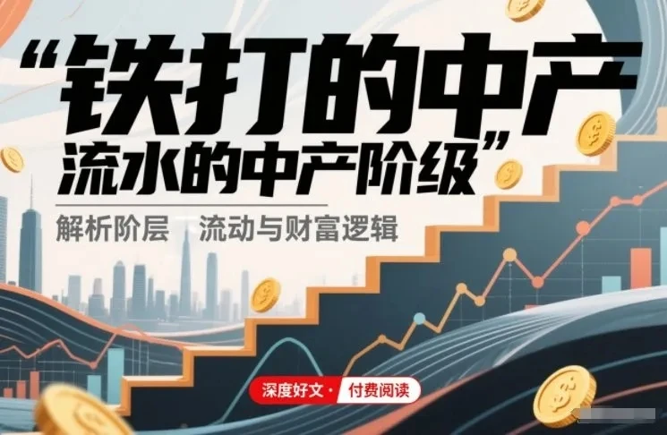 付费文章：铁打的中产，流水的中产阶级-创富院