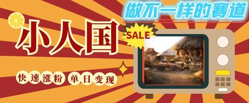 DeepSeek+绘图+视频制作小人国微观视频，小白轻轻松松上手，条条爆款，条条变现，单日就能收益-创富院