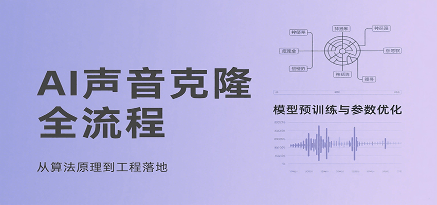 AI声音克隆全流程，基础概念到实战应用，3秒极速声音复刻、模型预训练、云端部署等-创富院