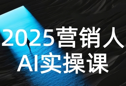 2025营销人Al实操课，AI营销抢跑实战，从Prompt到方案，效率碾压同行-创富院