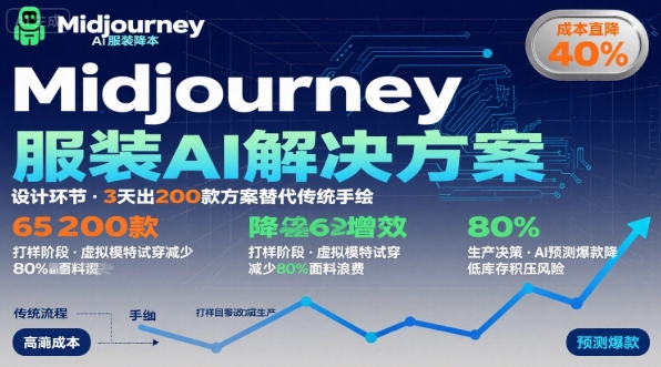 AI在服装领域的运用，使用midjourney做服装辅助企业降低成本-创富院