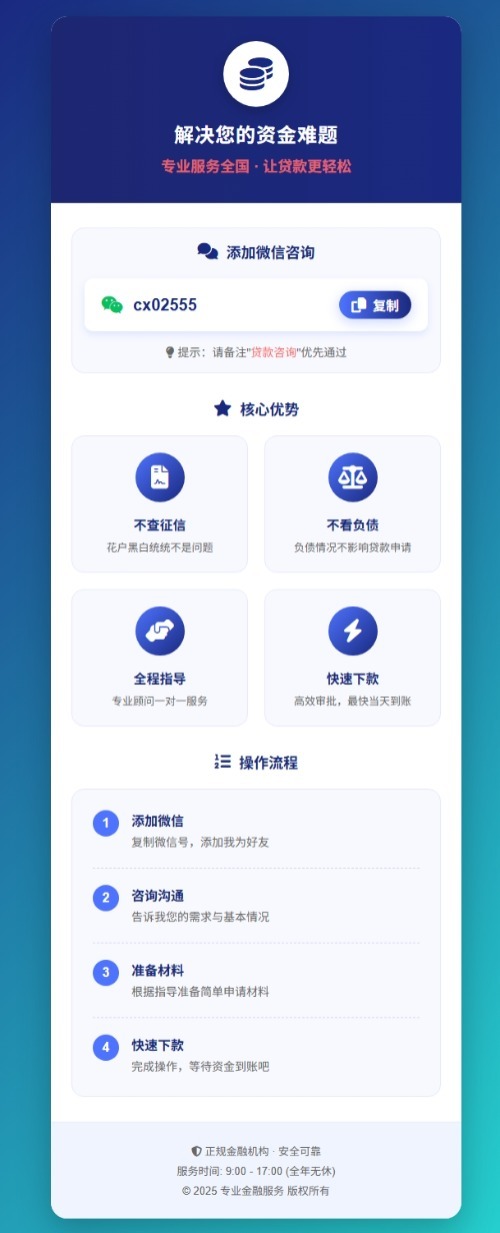 金融业务加个人微信单页源码-创富院