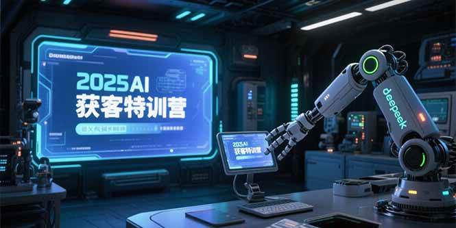 （15289期）2025AI获客特训营，AI图文视频全制作，deepseek工具实操教学-创富院
