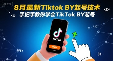 8月最新Tiktok搬运起号技术，手把手教你学会TikTok搬运起号-创富院