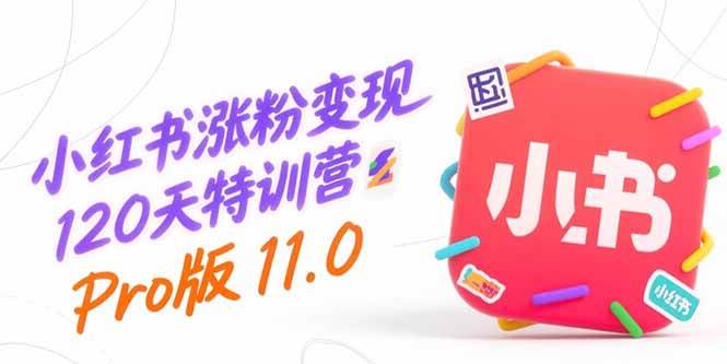 （15432期）小红书涨粉变现120天特训营Pro版11.0：从0到1掌握平台运营,内容制作和变现-创富院