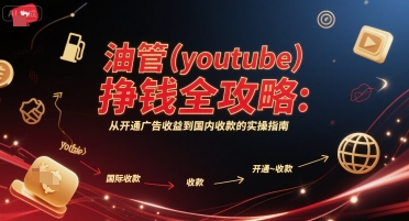 油管(youtube)挣钱全攻略：从开通广告收益到国内收款的实操指南-创富院